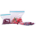 Anti-Fog OPP Plastic Fresh Vegetable/Fruit Packaging Zip Lock Bag with vent Holes and punch handle